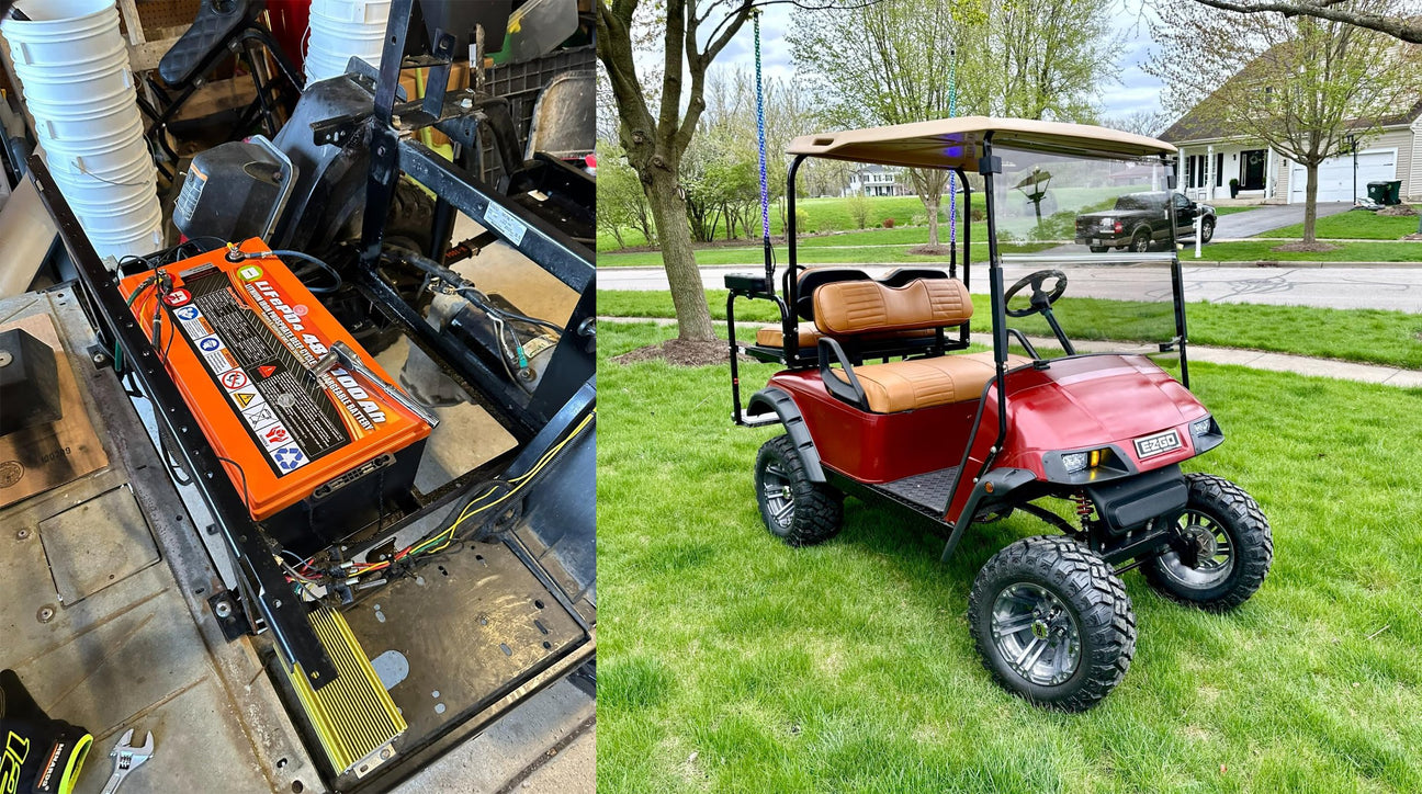 36V Golf Cart Conversion Battery Kits