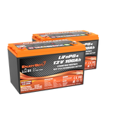 24V 100Ah Enjoybot Battery Kit | 2-Pack Combination