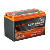 12V 150Ah Enjoybot LiFePO4 Lithium Battery | Group 31