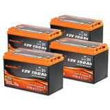 48V 150Ah Enjoybot Battery Kit | 4-Pack Combination