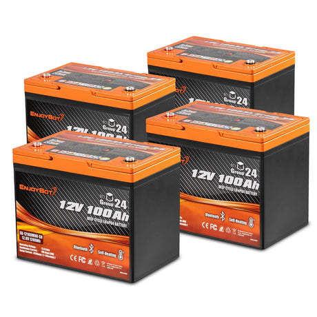 48V 100Ah Enjoybot Battery Kit | 4-Pack Combination