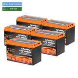 Enjoybot 60V 100Ah Lithium Golf Cart Battery Set