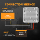 Enjoybot DC-DC 36v/48v to 12v step-down converter - connection method